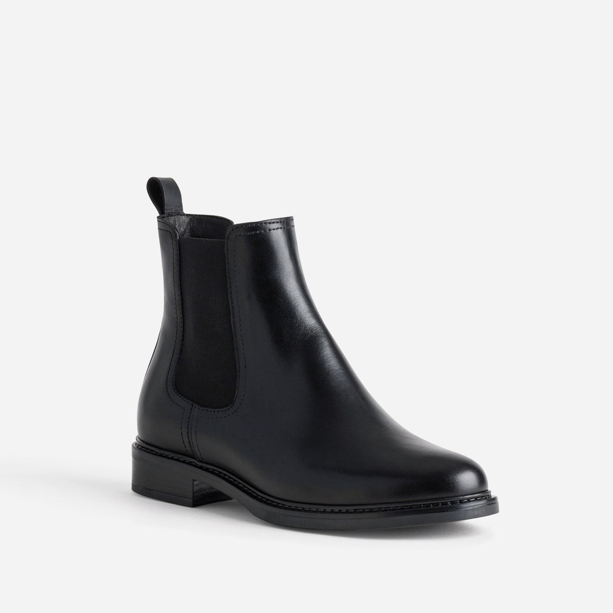 Boots en cuir LEANDRA noir, ERAM
