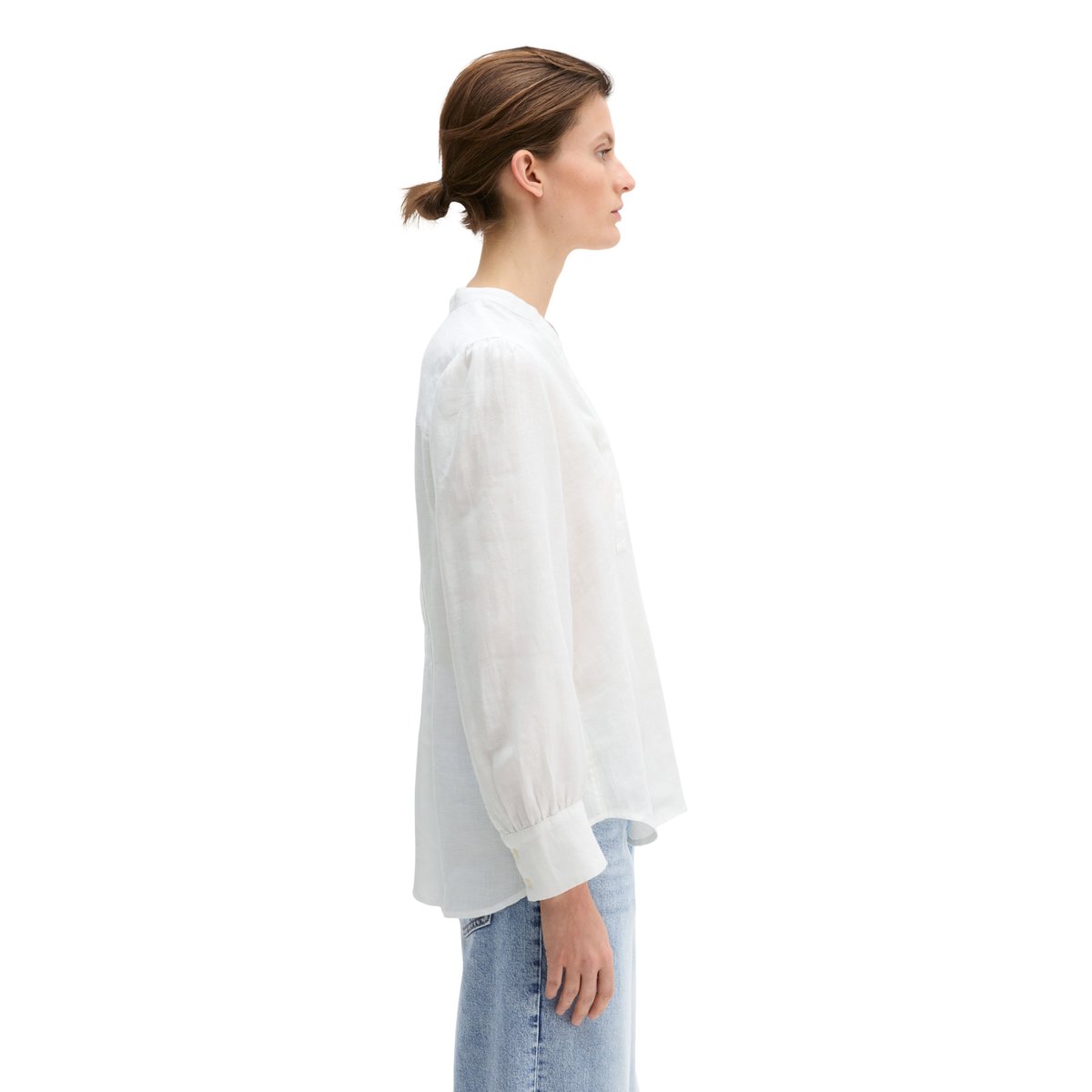 Tunique en lin A-Shape avec fonction de refroidissement naturel blanc, MARC O'POLO