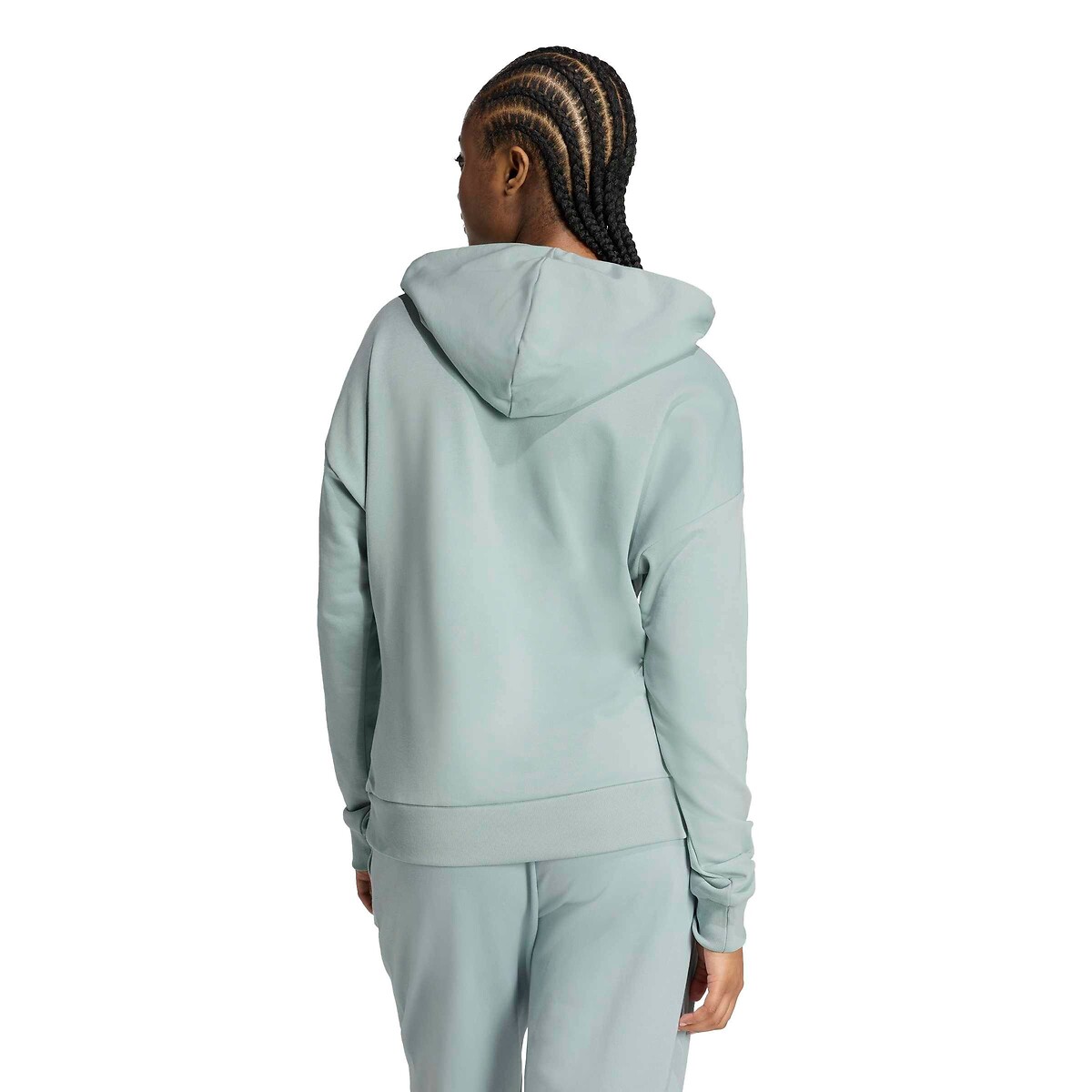 Sweat Essentials small logo french terry vert sauge, ADIDAS SPORTSWEAR