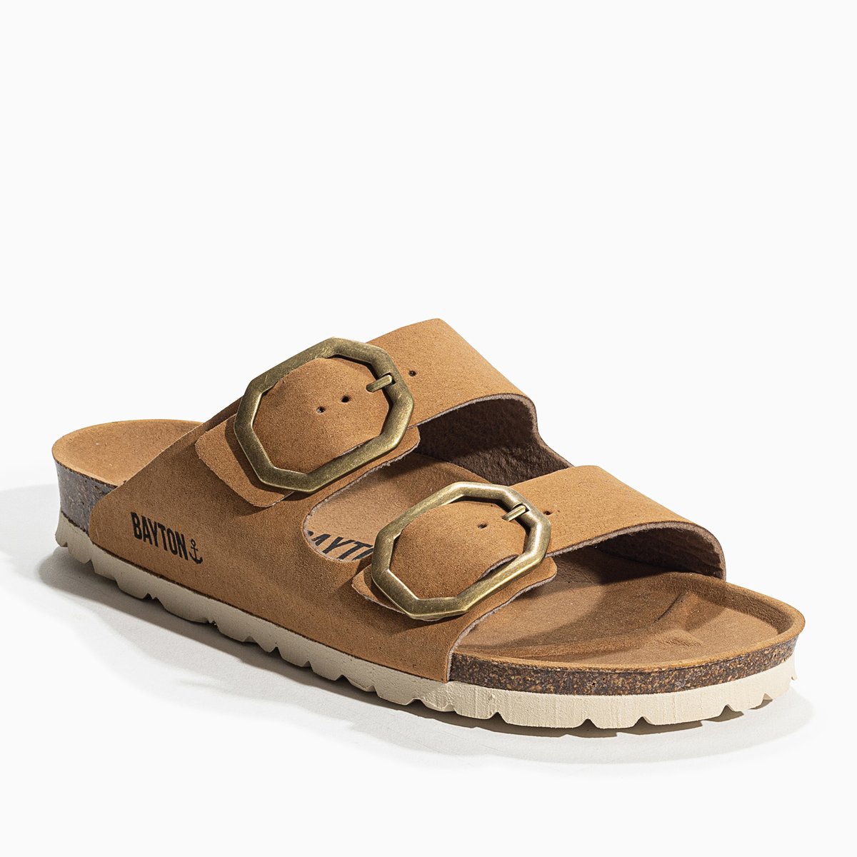 Sandales Vegan ATLAS camel, BAYTON