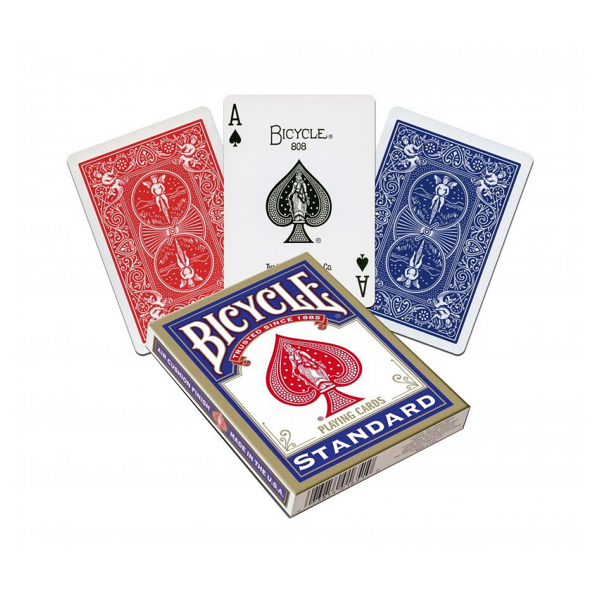 Bicycle - jeu de cartes original - rider back - standard couleur unique, CARTAMUNDI