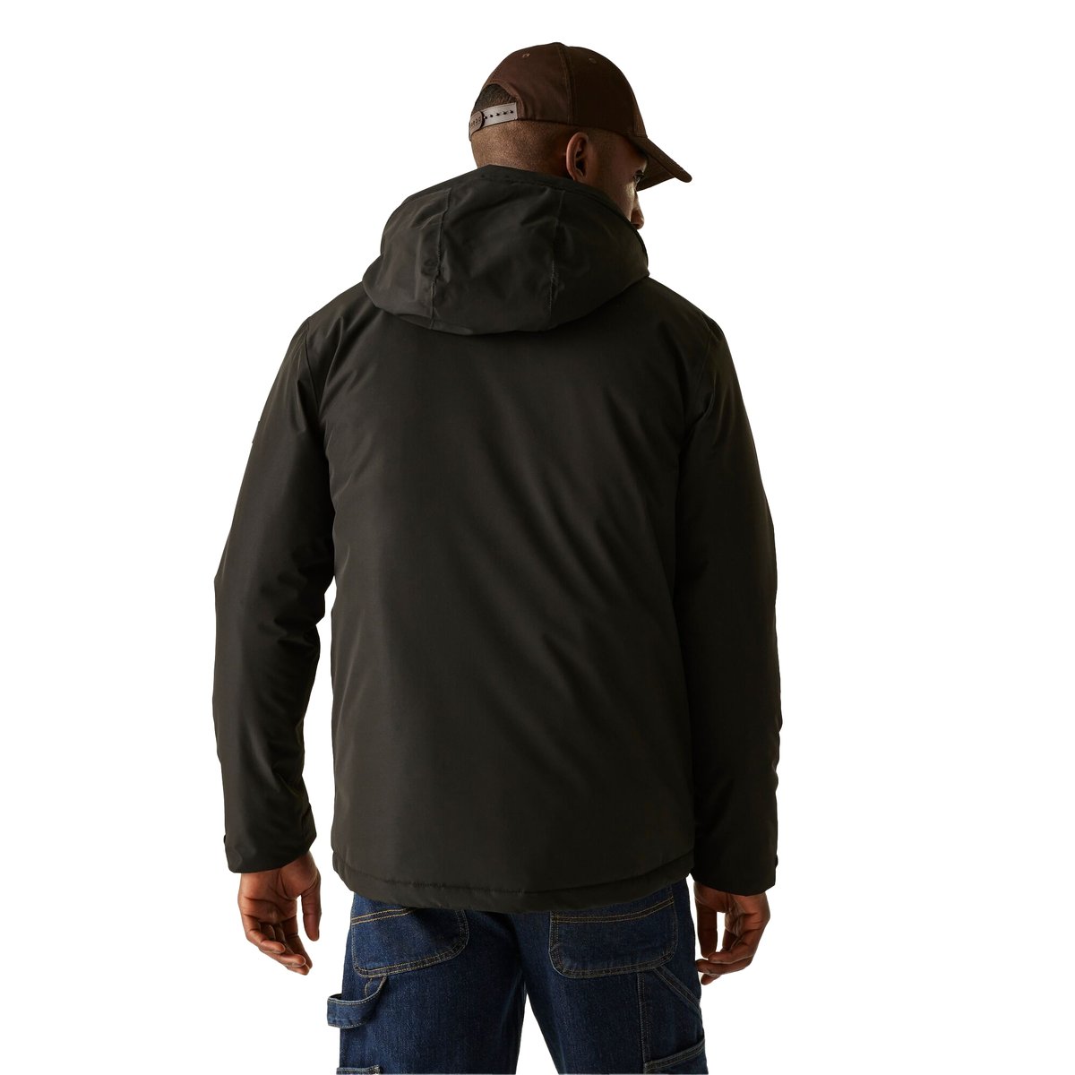 Veste imperméable isolante à capuche STERLINGS noir, REGATTA