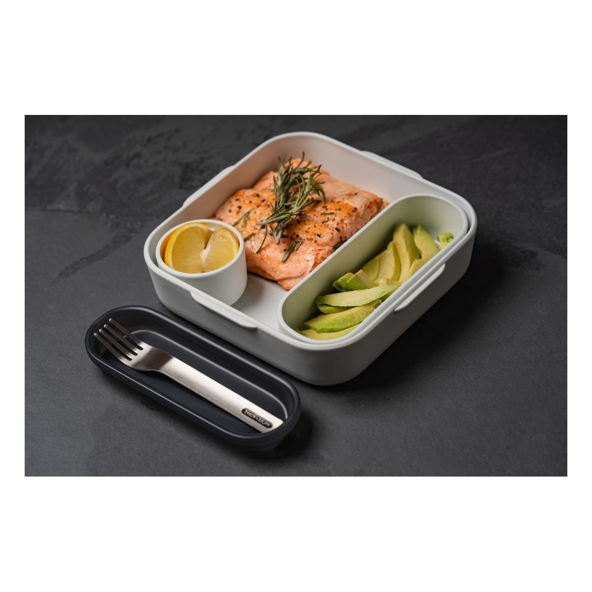 Lunch box original océan bleu 1000 ml couleur unique, BLACK + BLUM