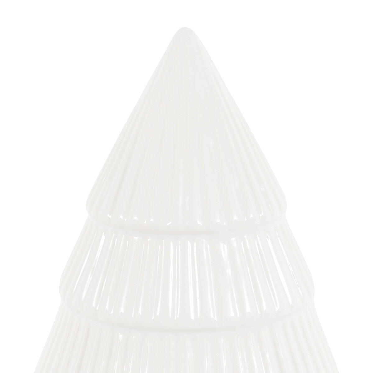 Set of 2 Woodland Ceramic Tree Ornaments in White white, ÉDITÉ