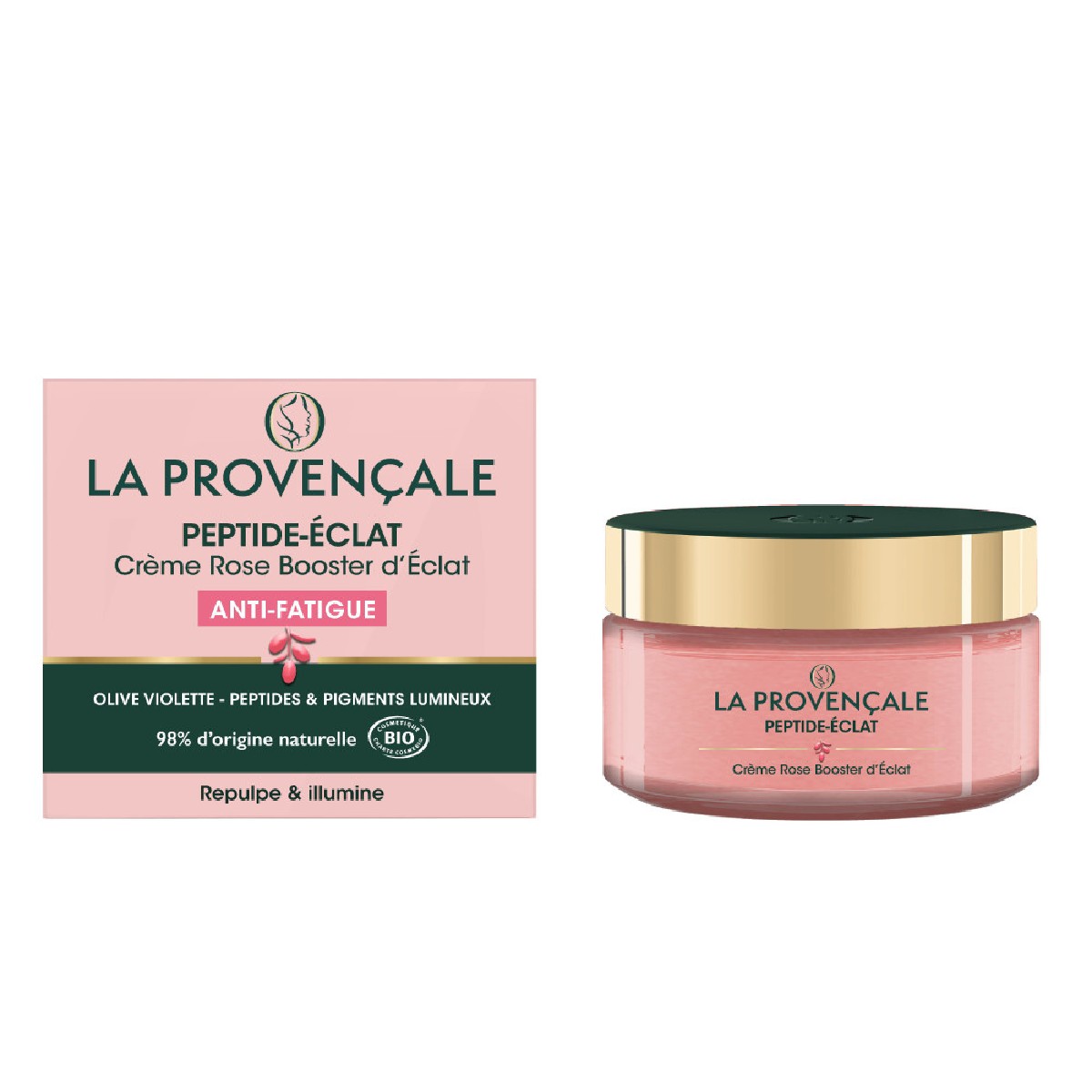 Crème Rose de Jouvence Anti-Âge Éclat 50ml couleur unique, LA PROVENÇALE