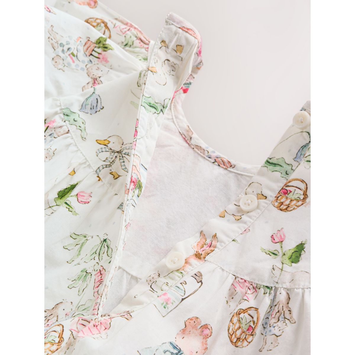 Robe tissée et culotte bébé, 2 pièces personnage blanc, NEXT
