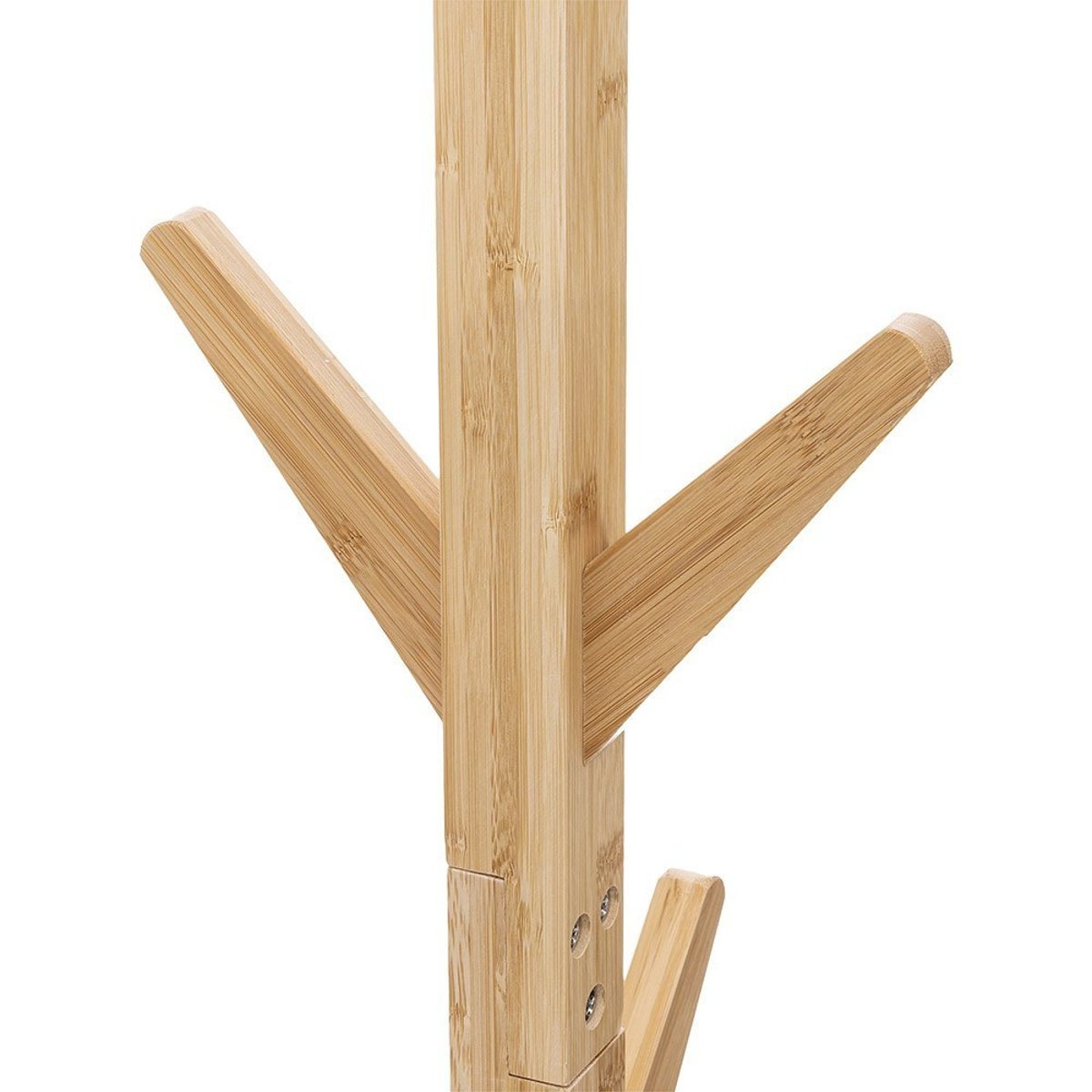 Porte-manteaux Arbre Bambou 8 Têtes beige, ATMOSPHERA