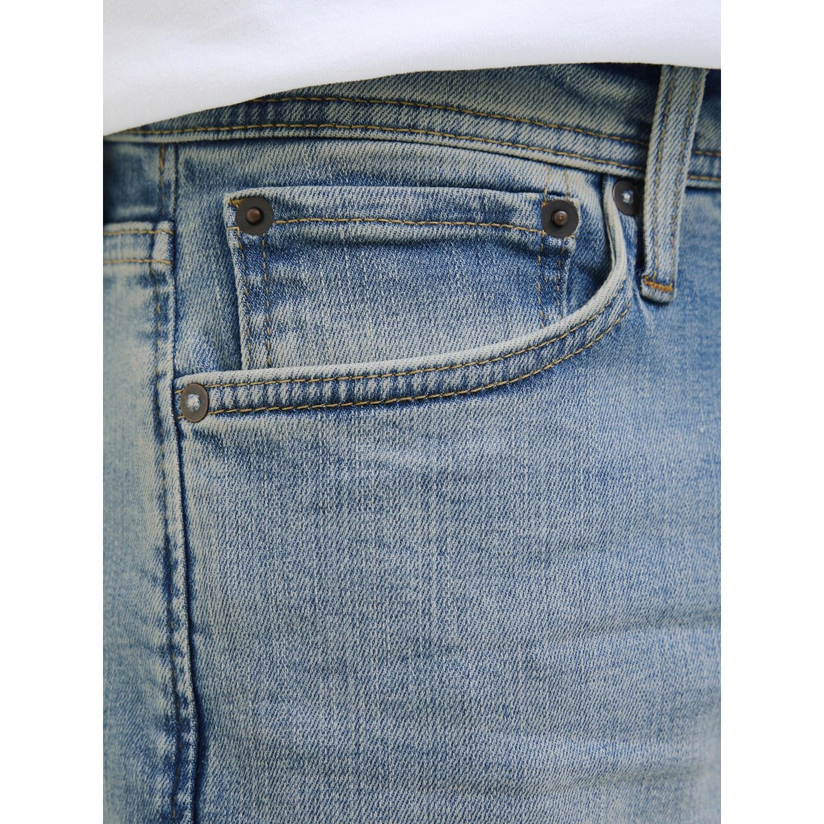 Jean Coupe Tapered blue denim, JACK & JONES