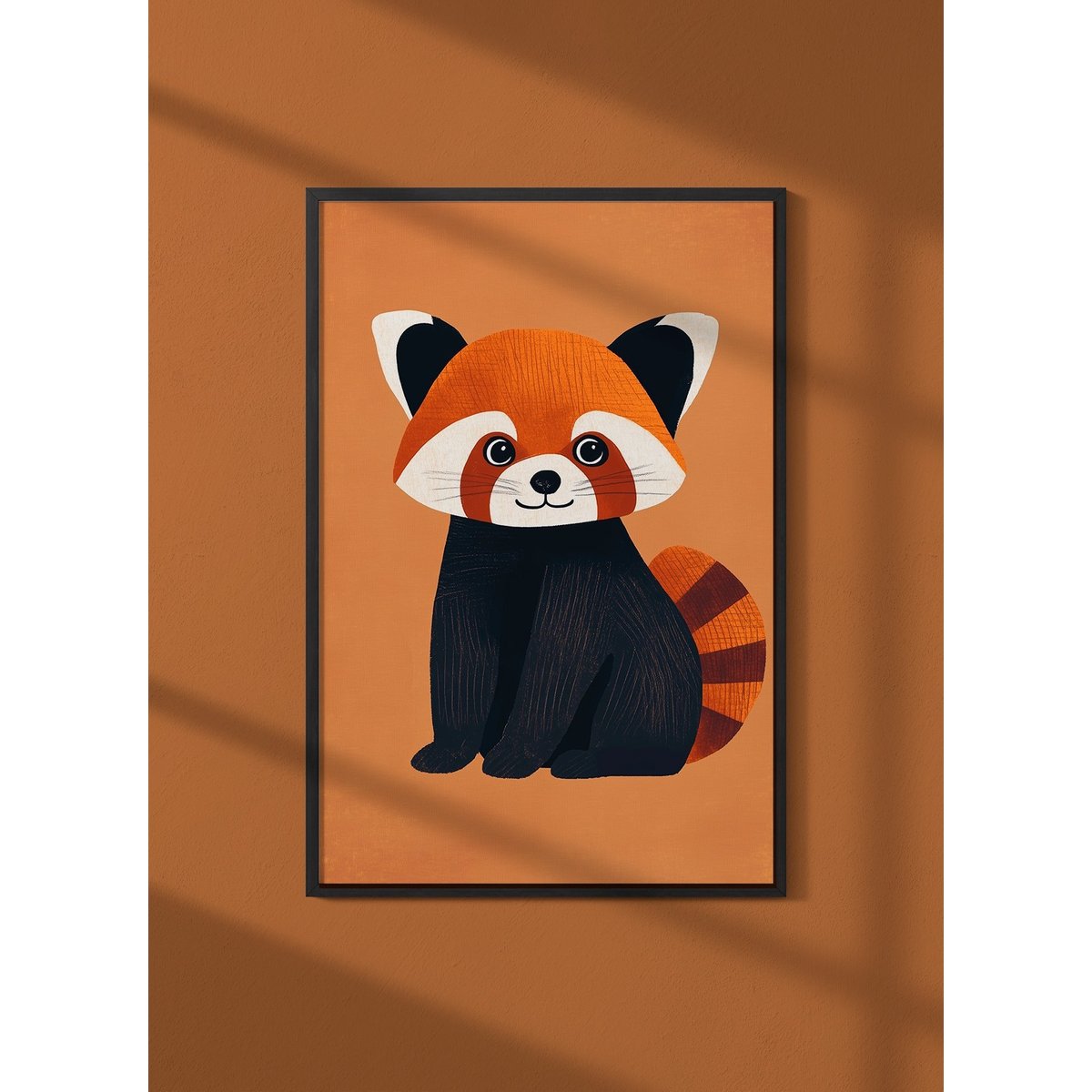 Affiche Panda roux blanc, L'AFFICHERIE