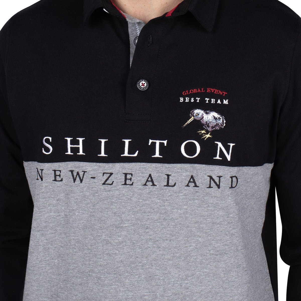 Polo event NEW ZEALAND noir, SHILTON