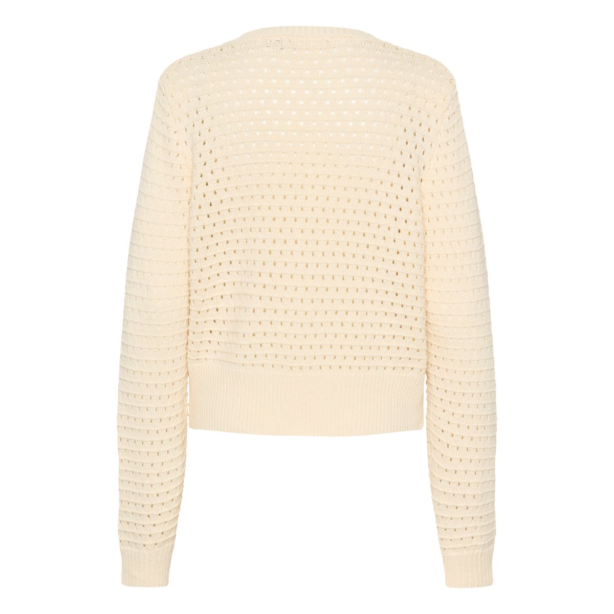 Pullover tricoté blanc whitecap, CULTURE