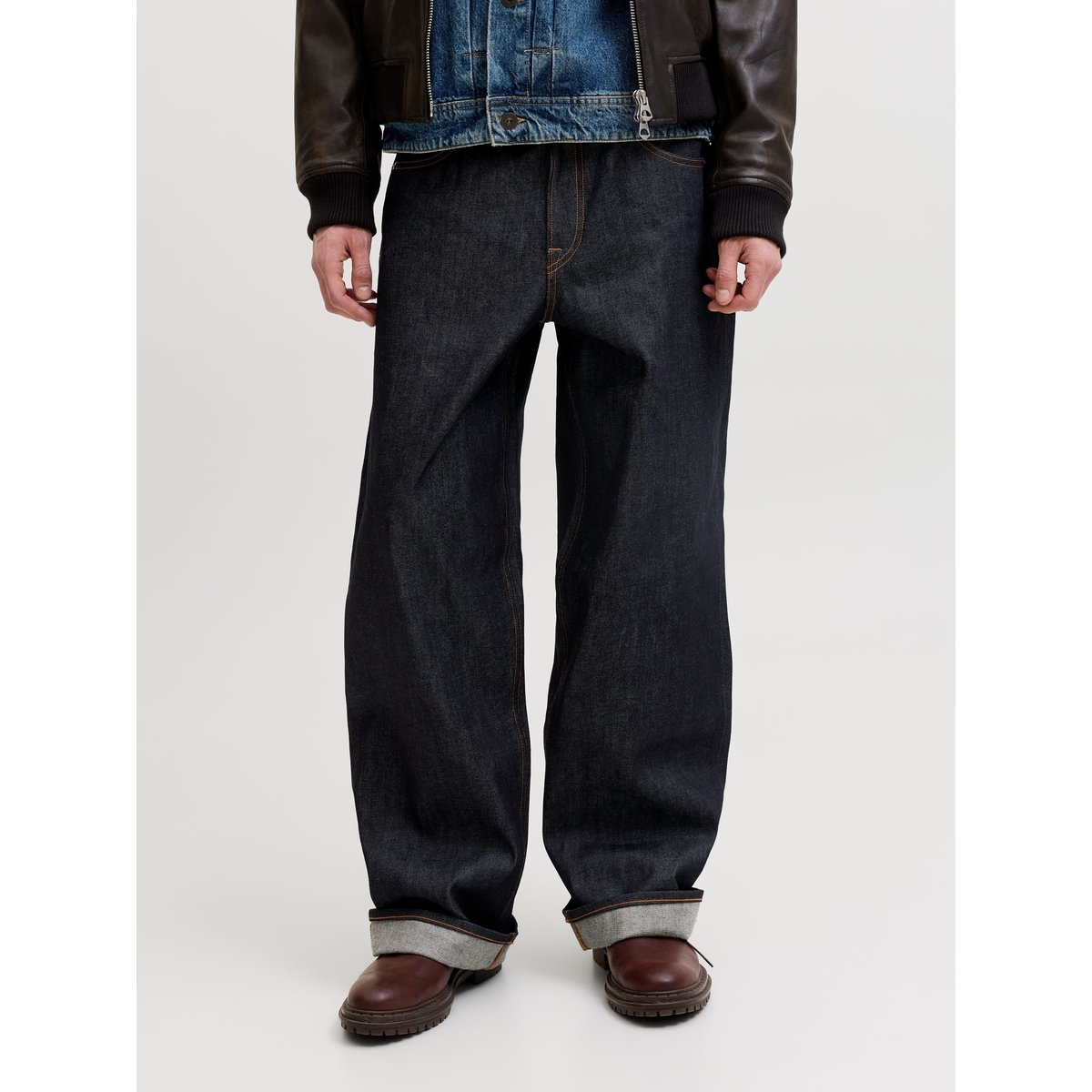 Jean À Coupe Wide blue denim, JACK & JONES