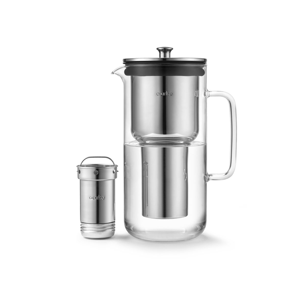Carafe filtrante Purifier 1L 18 transparent, AARKE