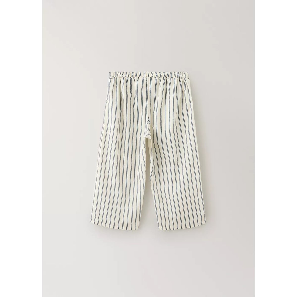 Pantalon de pyjama 100 % coton rayé gris anthracite, MANGO HOME