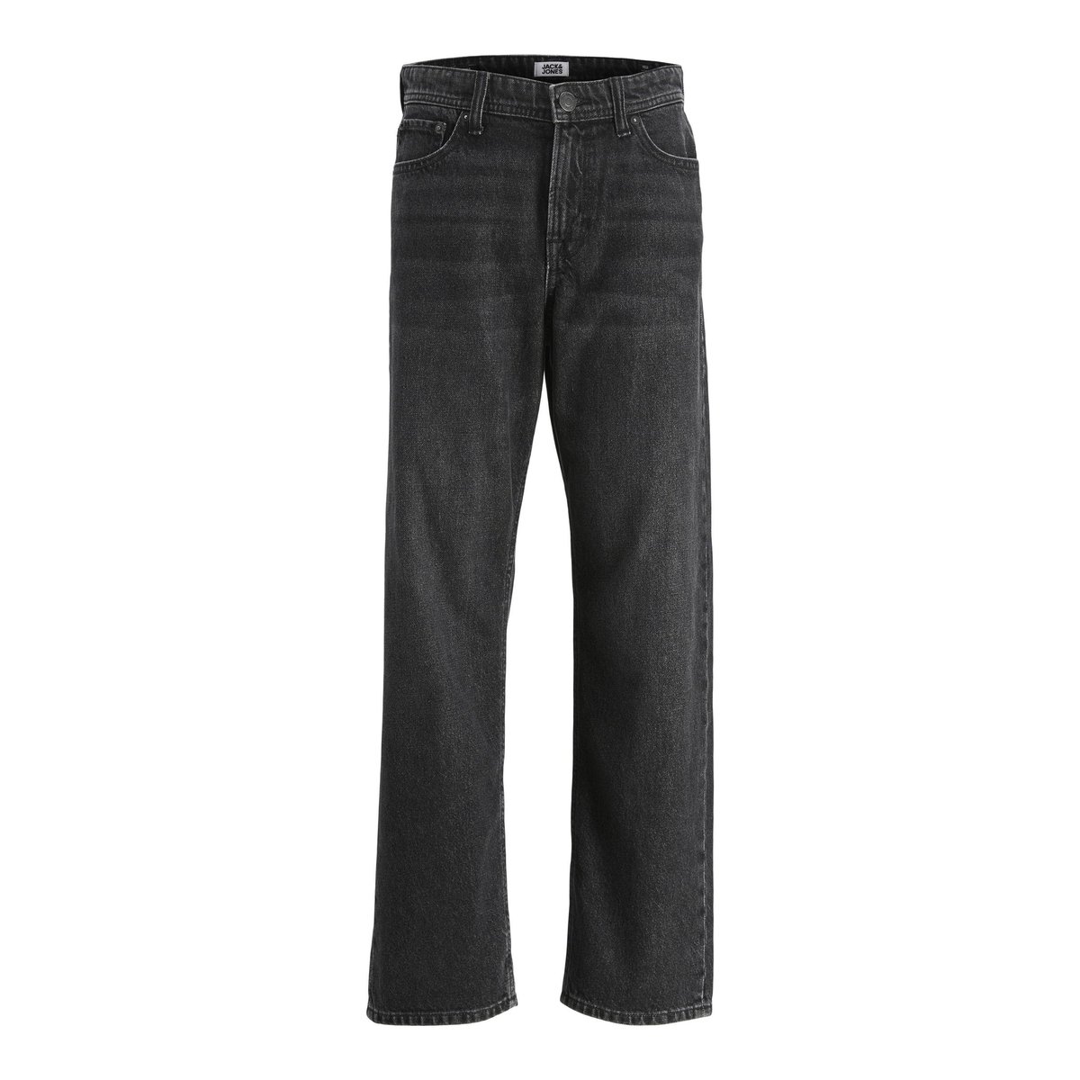 Jean Coupe Décontractée black denim 1, JACK & JONES JUNIOR