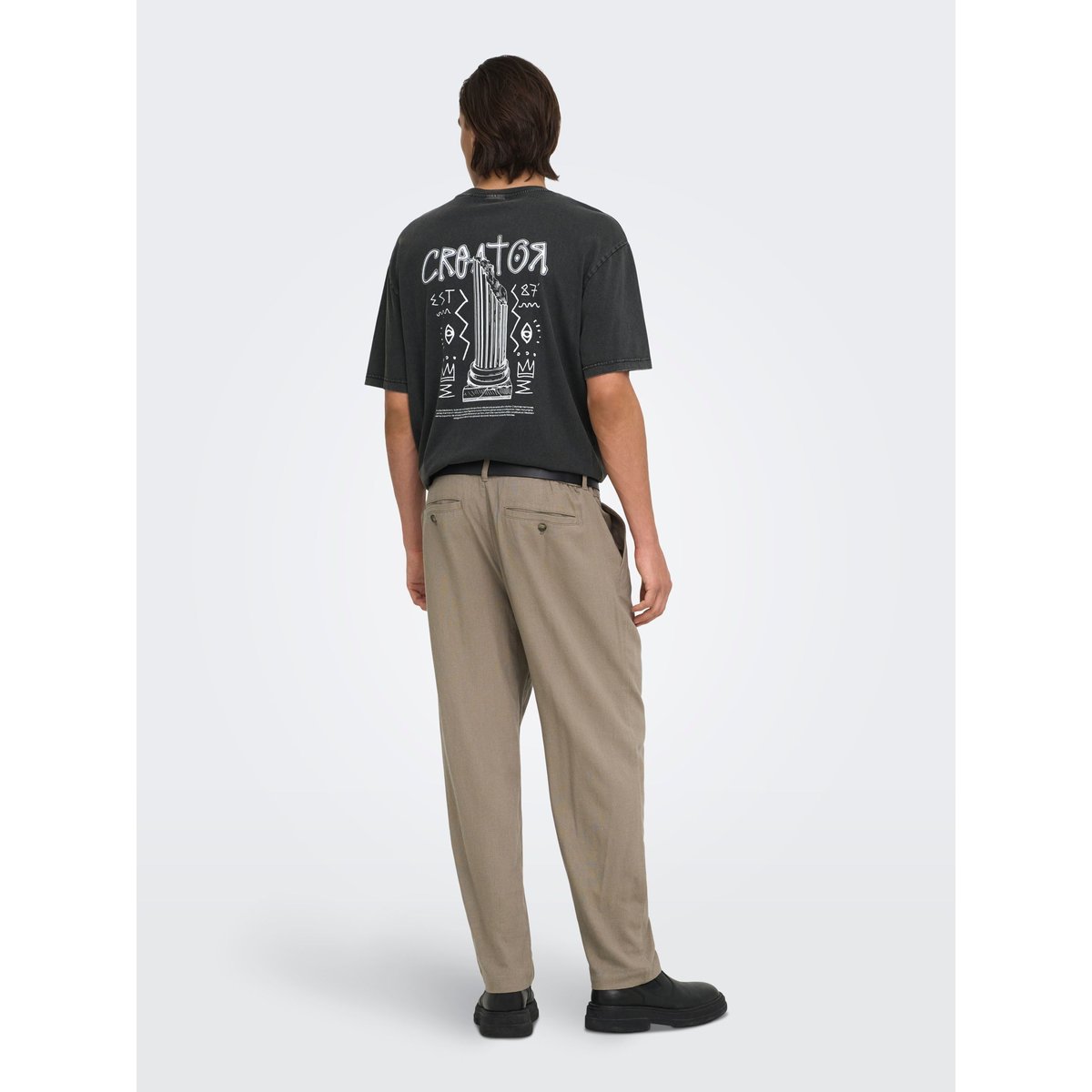 Pantalon desert taupe, ONLY & SONS