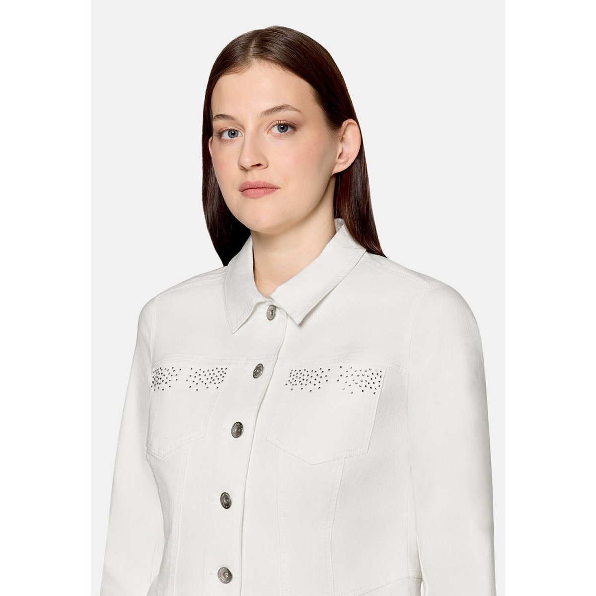 Veste blazer à manches longues blanc, BETTY BARCLAY