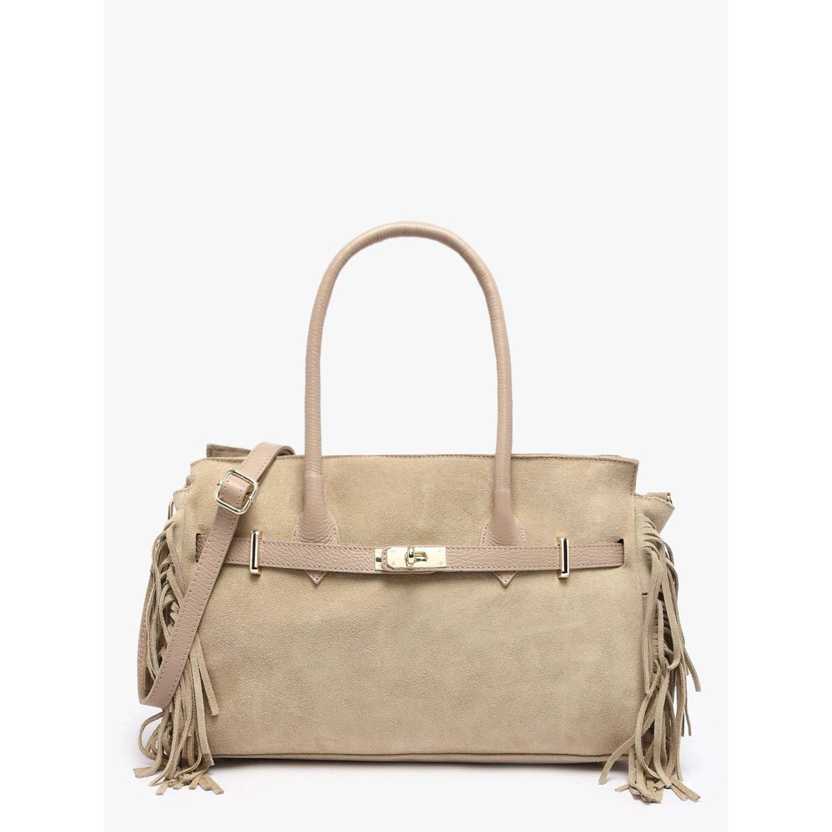 sac porté épaule Velvet cuir larice, MILANO