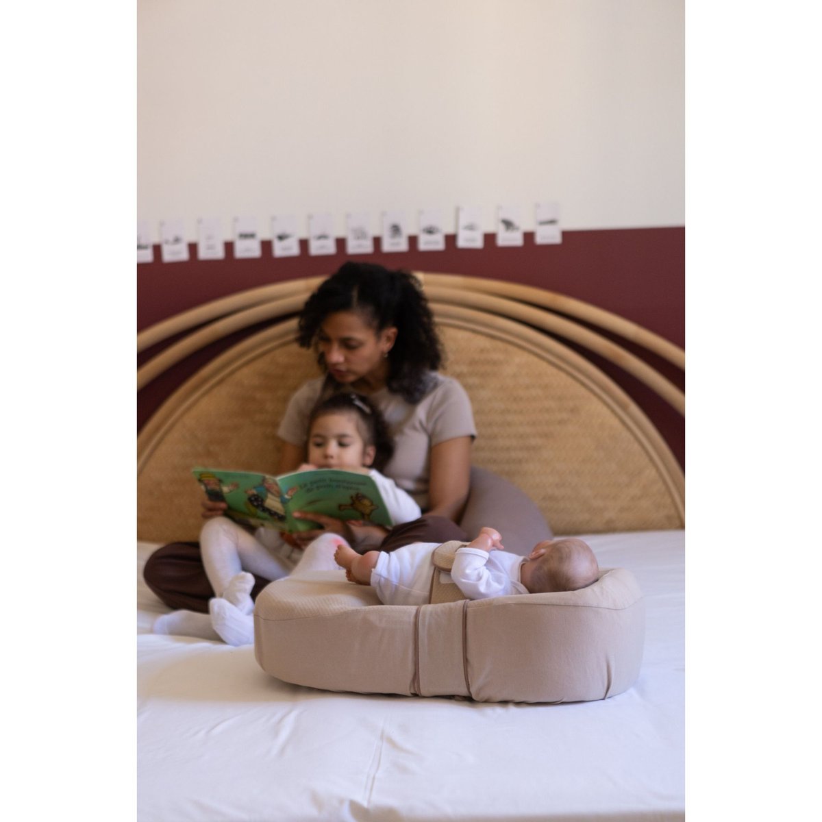 Cocon ergonomique bébé COCOONABABY avoine, BEABA