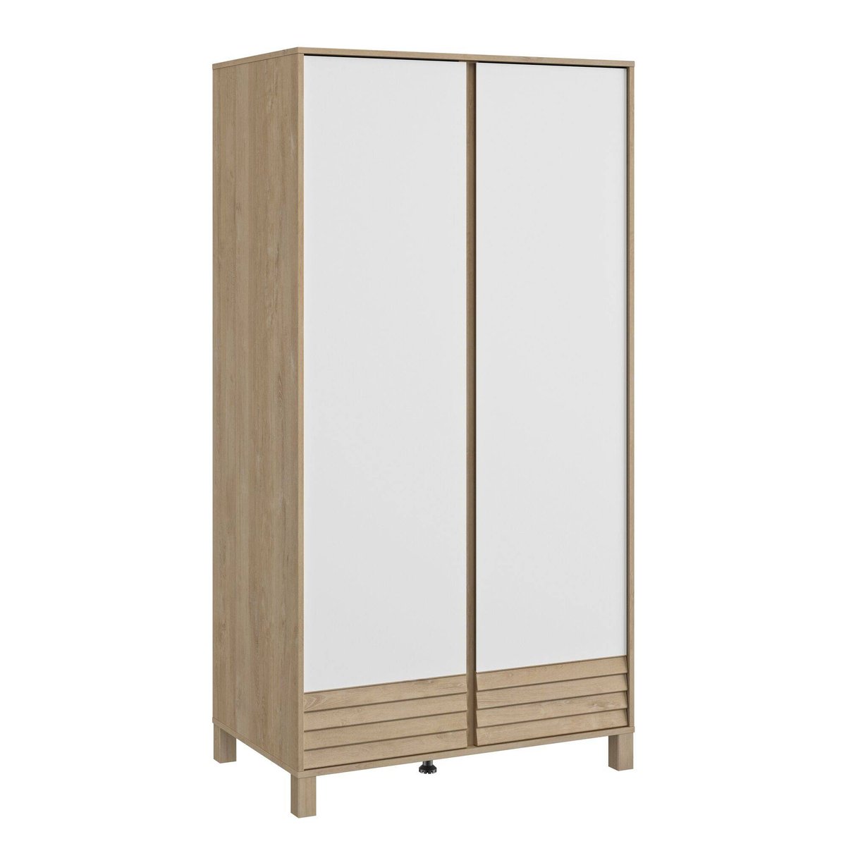 Armoire 2 portes ACHILLE beige, GALIPETTE