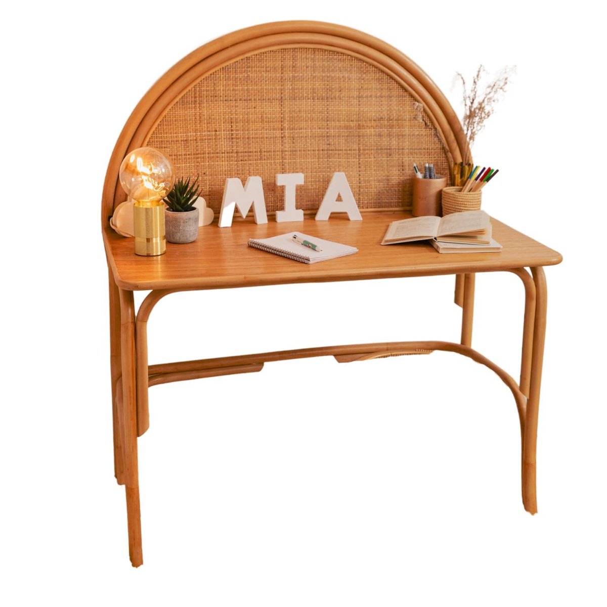 Bureau / coiffeuse rotin et cannage naturel - GILI autres, SAUDARA COLLECTIONS