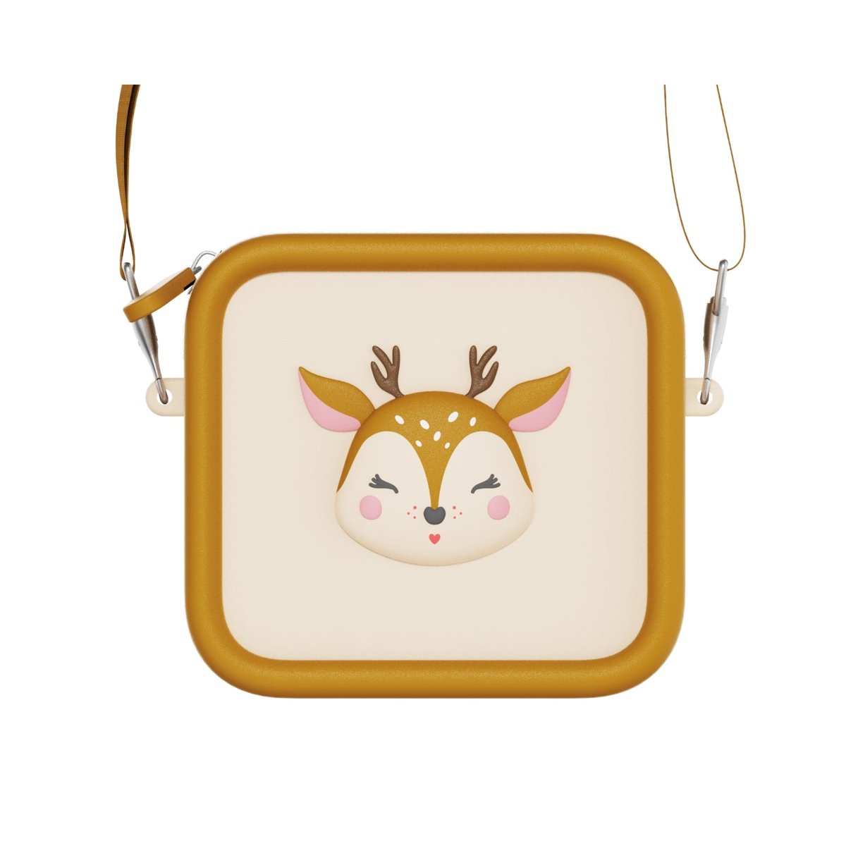 Sac en silicone Cerf marron, THE ZOOFAMILY