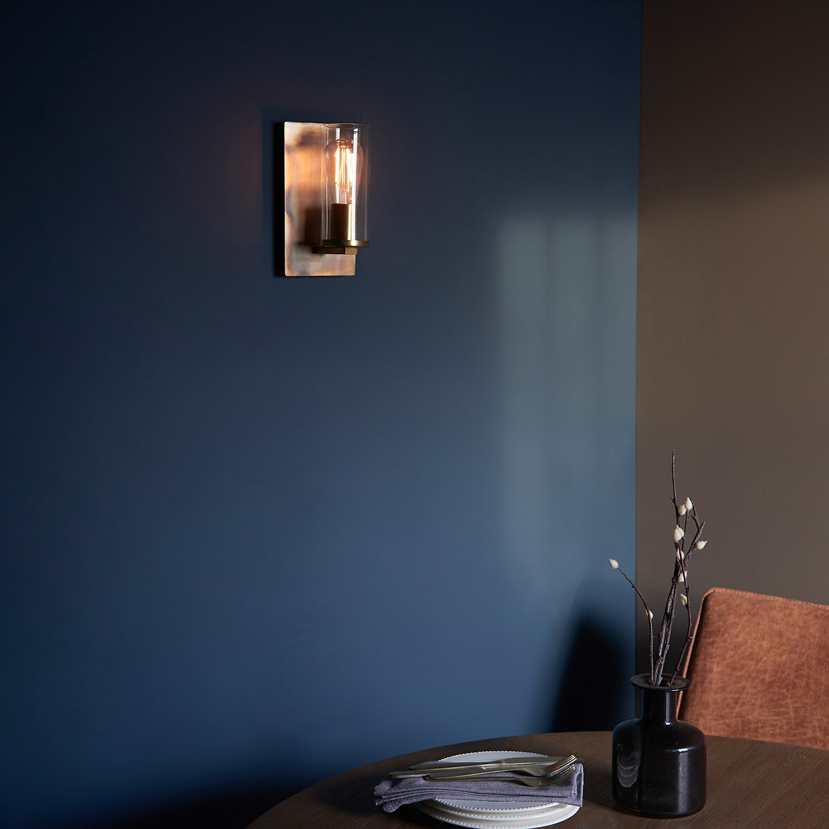 Alya Aged Metal Wall Light light bronze, ÉDITÉ