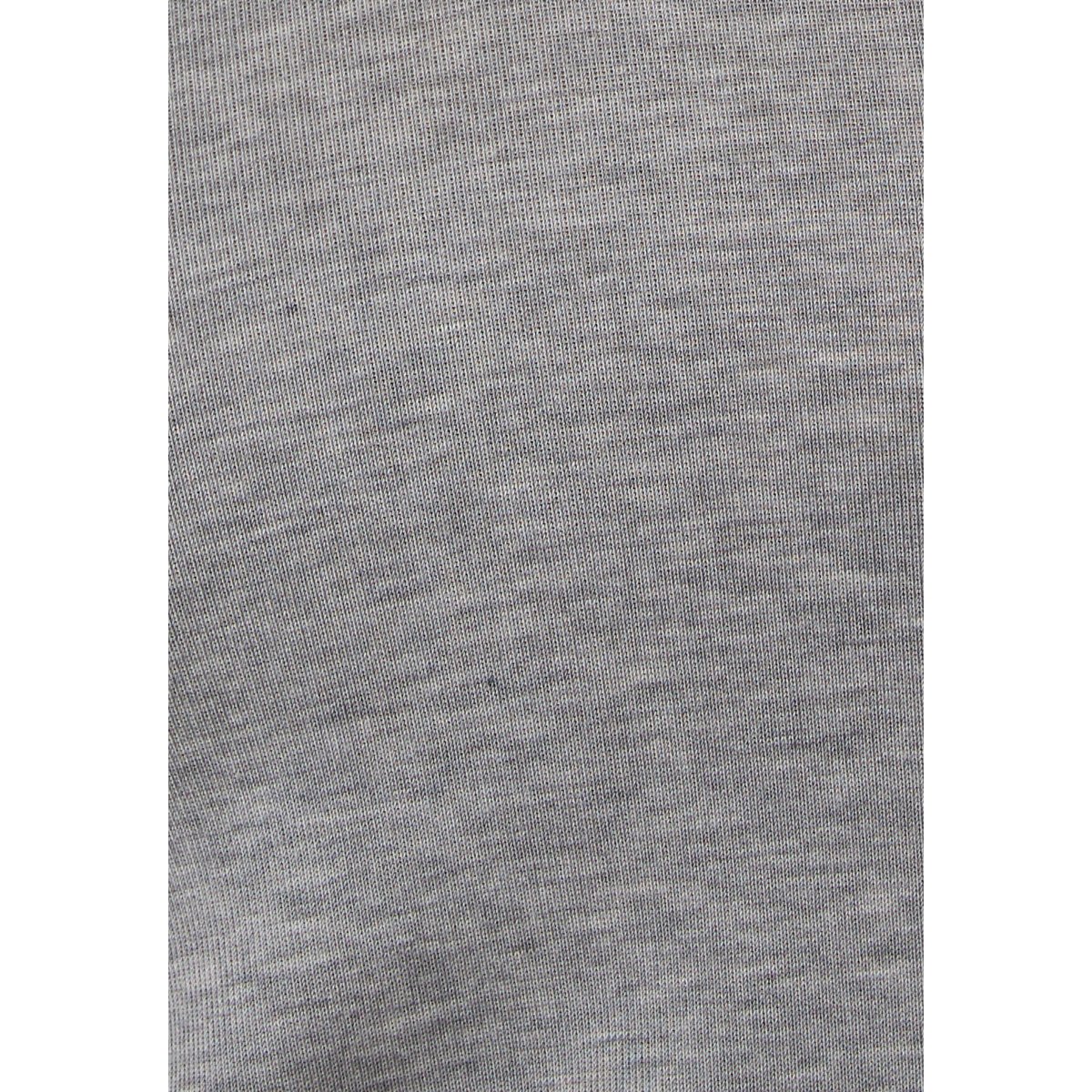 T-shirt Thermolactyl Sensitive manches longue col V gris chiné foncé, DAMART