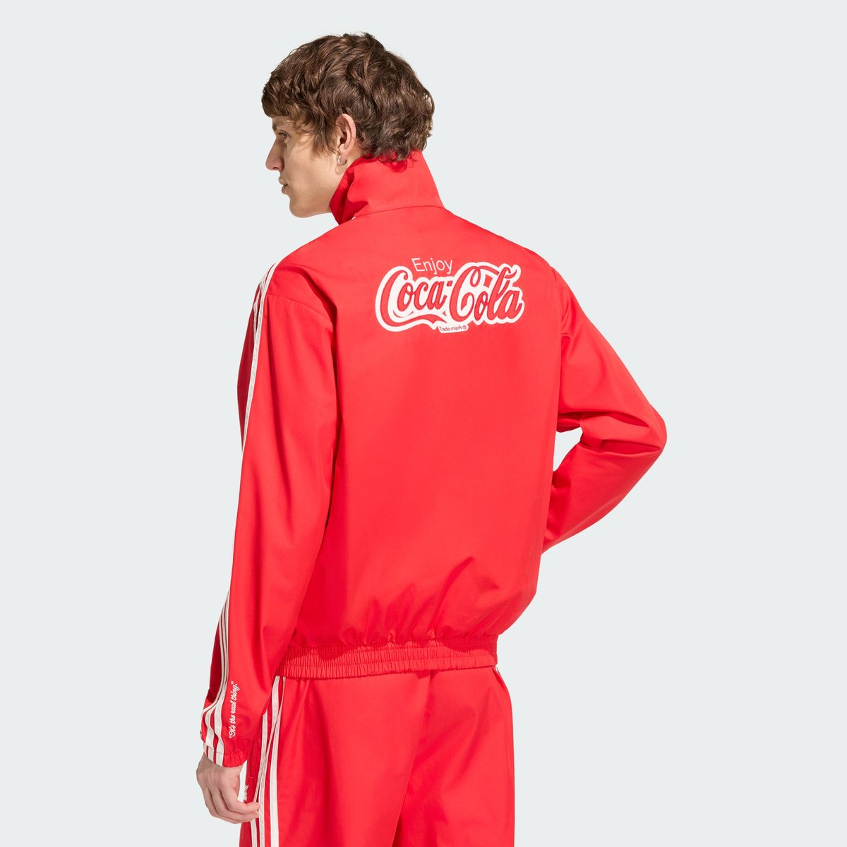 Veste De Survêtement Firebird Adidas X Coca-Cola Classic Sport Veste De Survêtement Firebird Adidas X Coca-Cola Classic Sport vivid red, adidas Originals