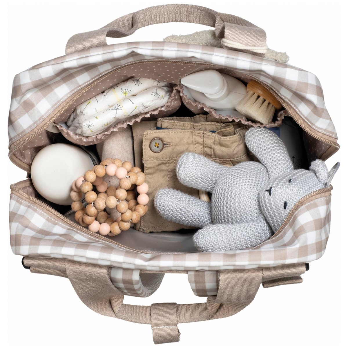 Sac à dos Caetana Sand beige, WALKING MUM