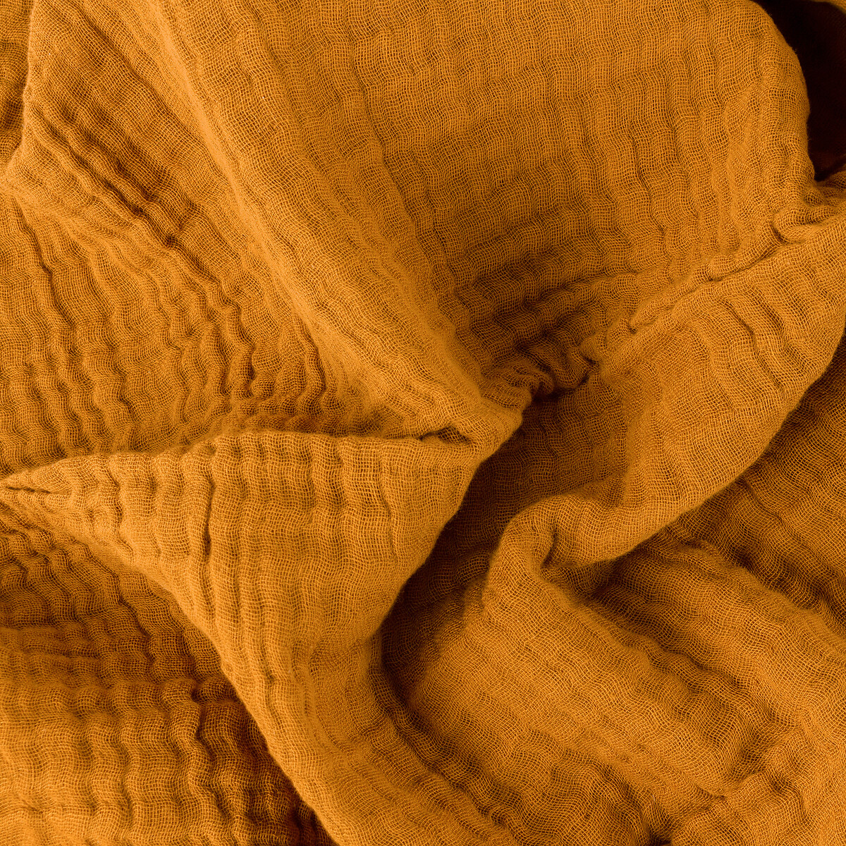 Lark Cotton Muslin Throw cumin, YARD