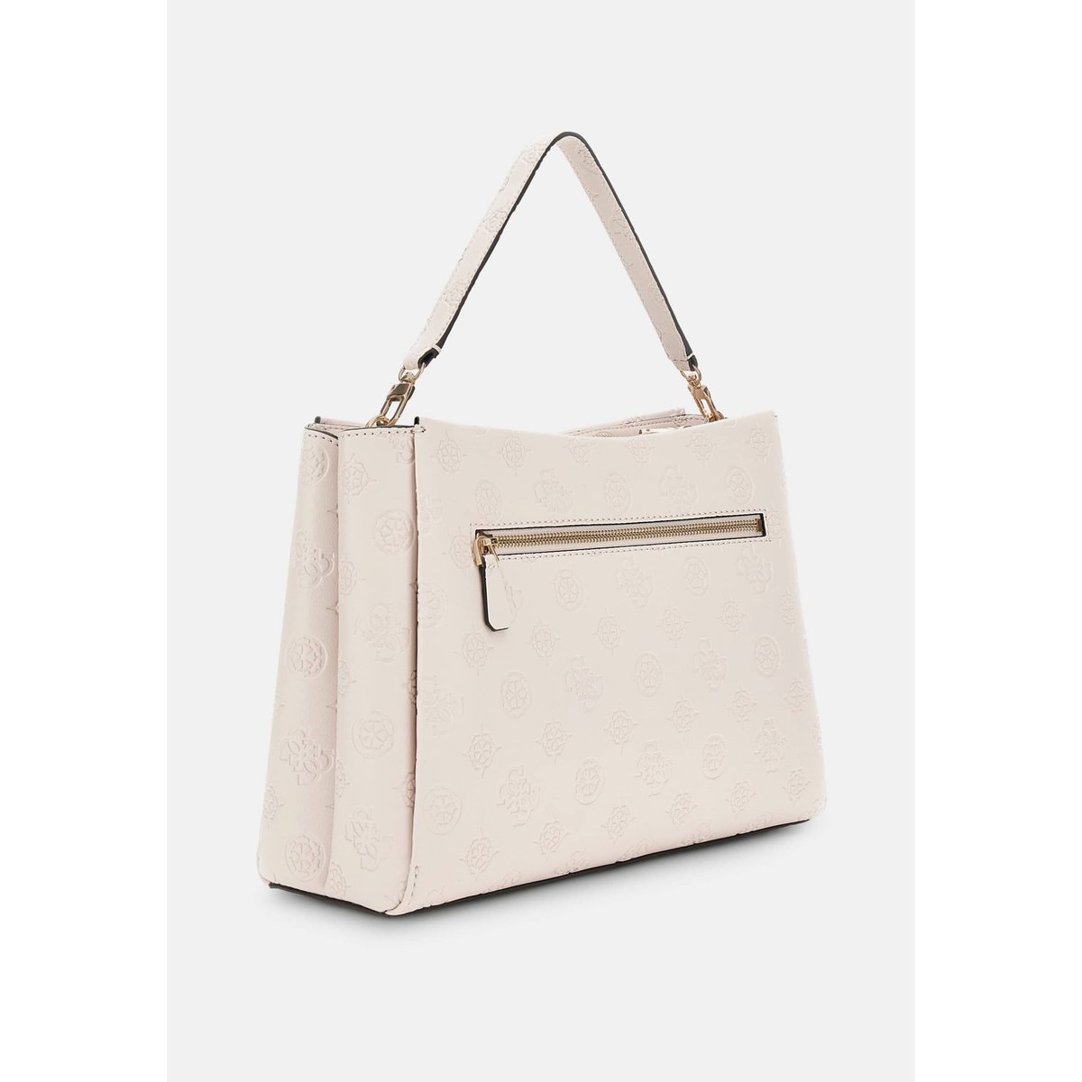 Sac À Main Tisha Logo 4G Pivoine crème, GUESS