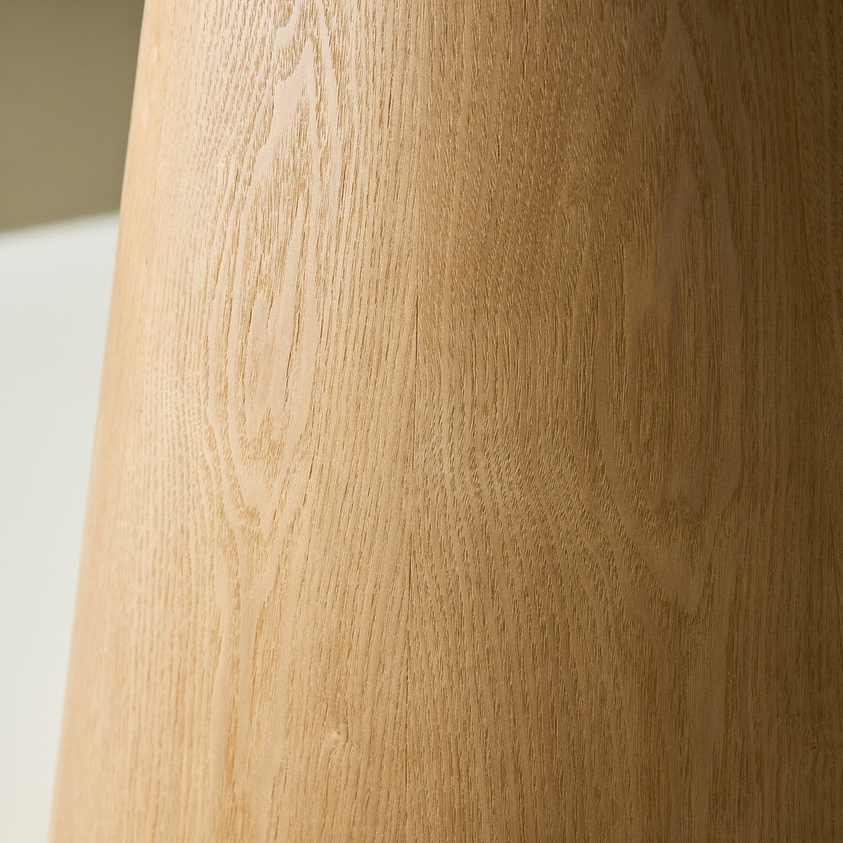 Table en céramique ronde avec allonges LUMIO beige, SIGNATURE