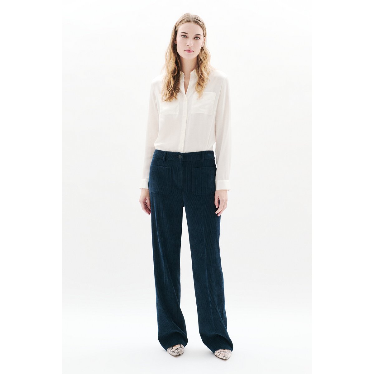 Pantalon PELLEY2 bleu marine, CAROLL
