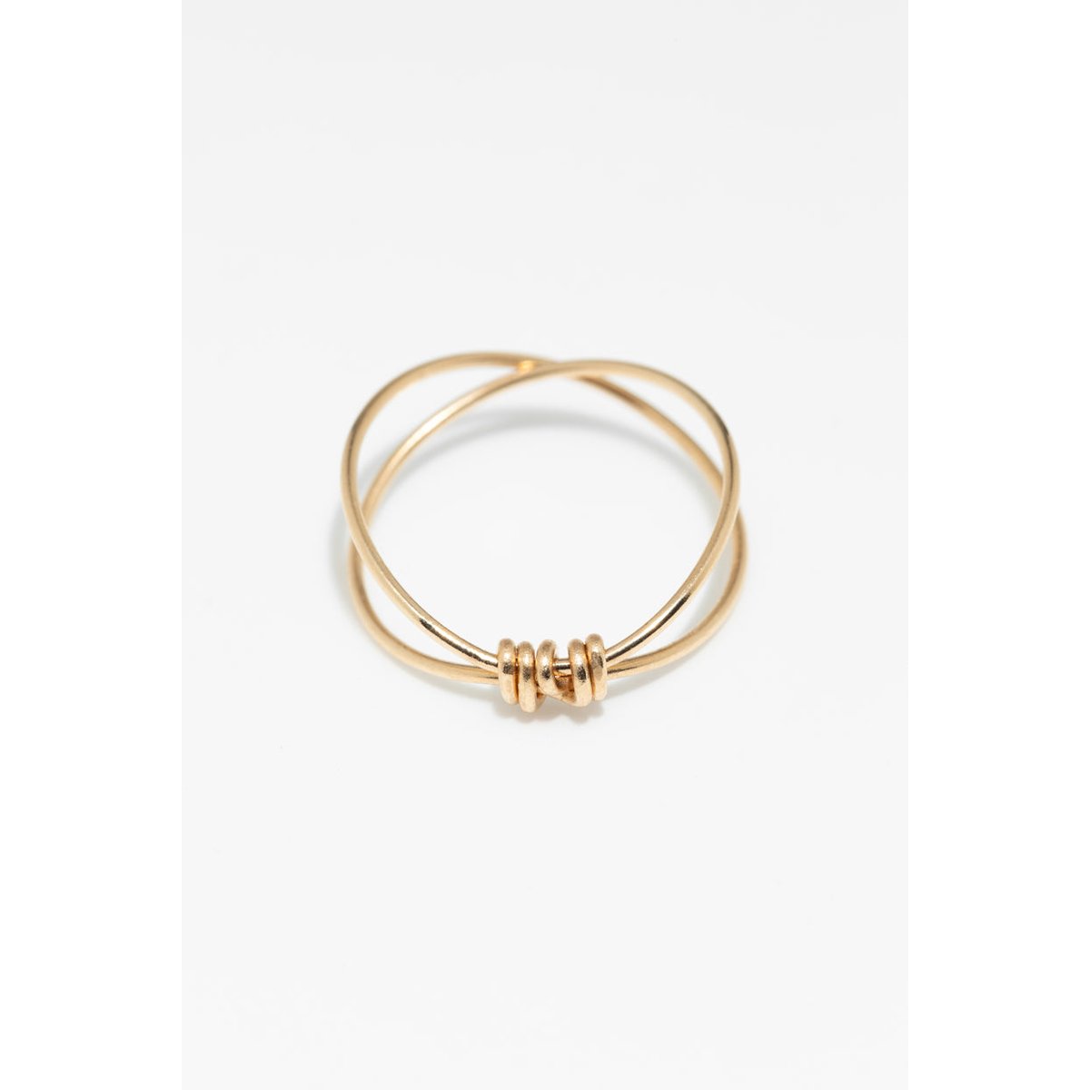 Bague Ananta croisée - Or 750‰ or, YAY PARIS