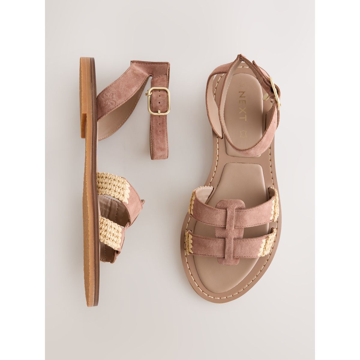 Sandales camel/marron, NEXT