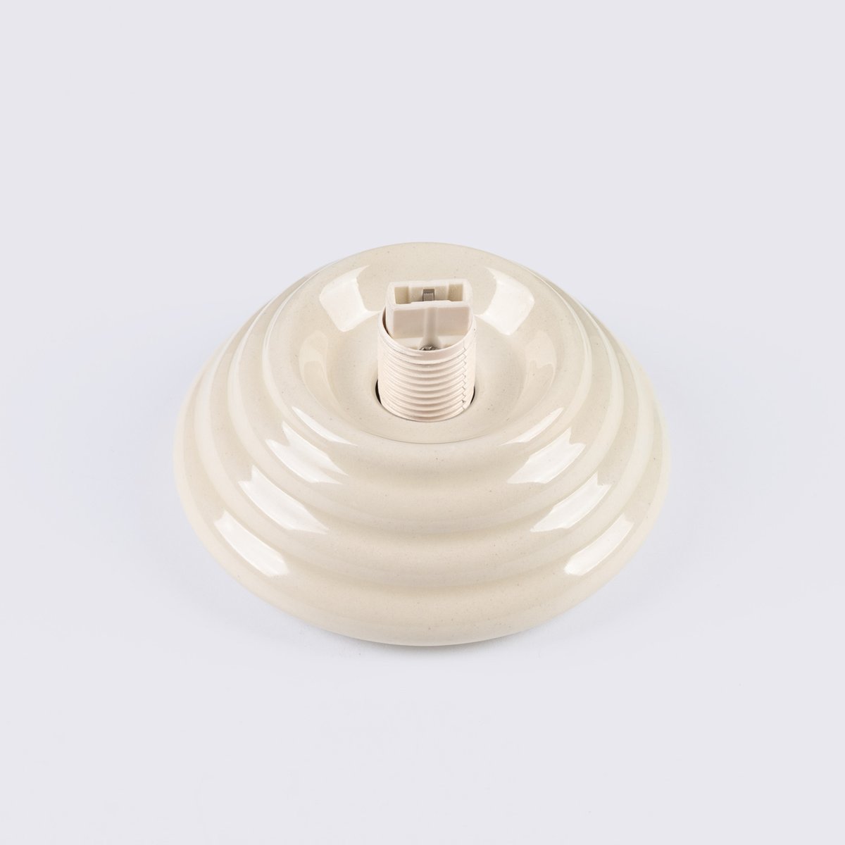 Plafonnier Céramique Beige G9 1 Zori beige, EDEN