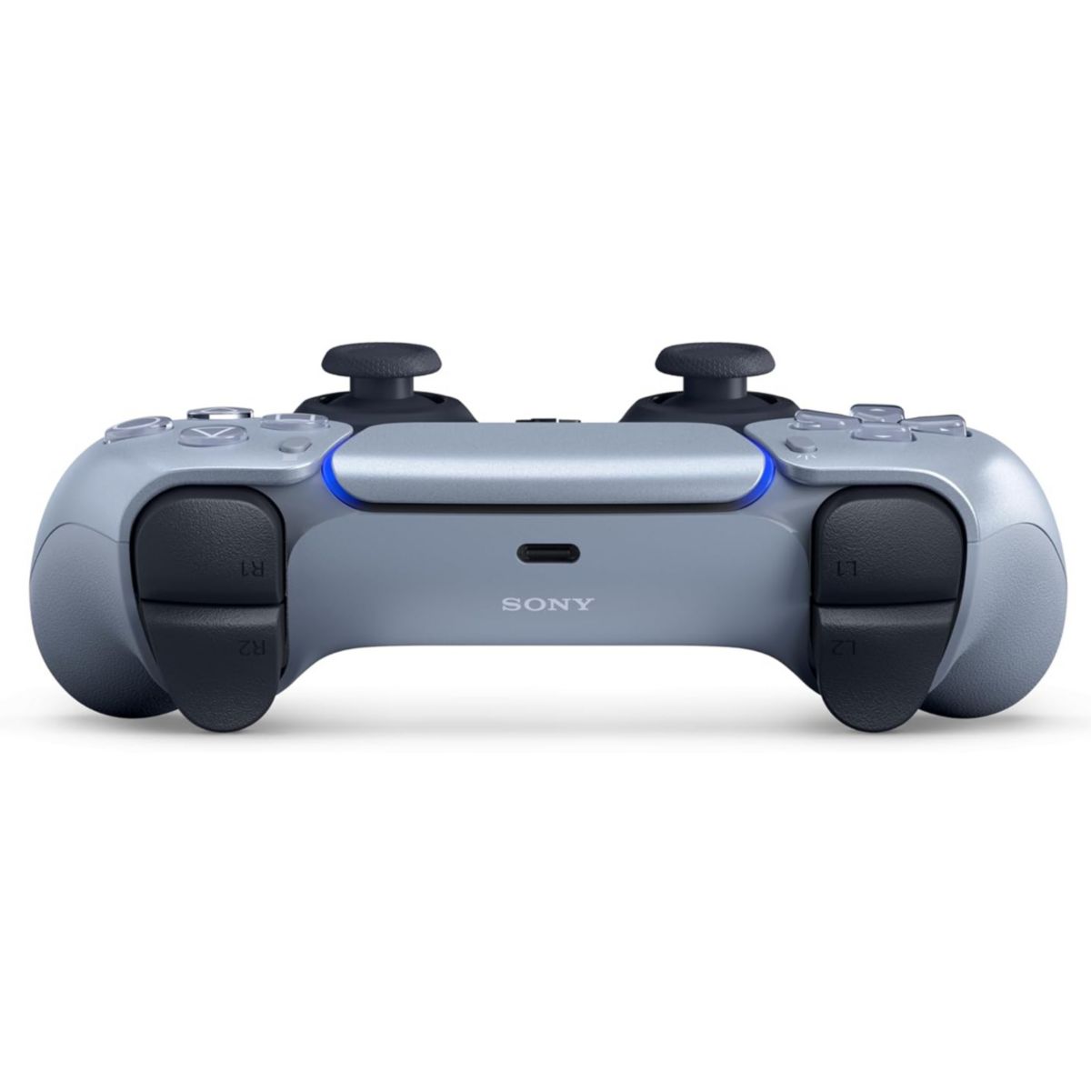 Manette Dualsense Sterling silver PS5 et PC couleur unique, SONY