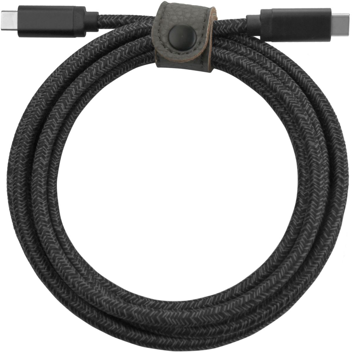 Câble USB C vers USB-C 3M Noir couleur unique, ADEQWAT