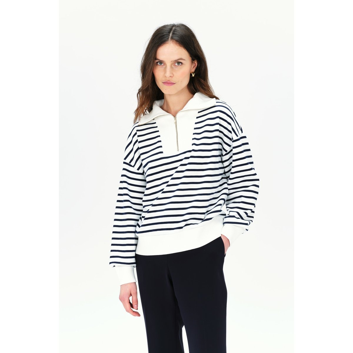Sweatshirt TLEANDRO bleu marine, CAROLL