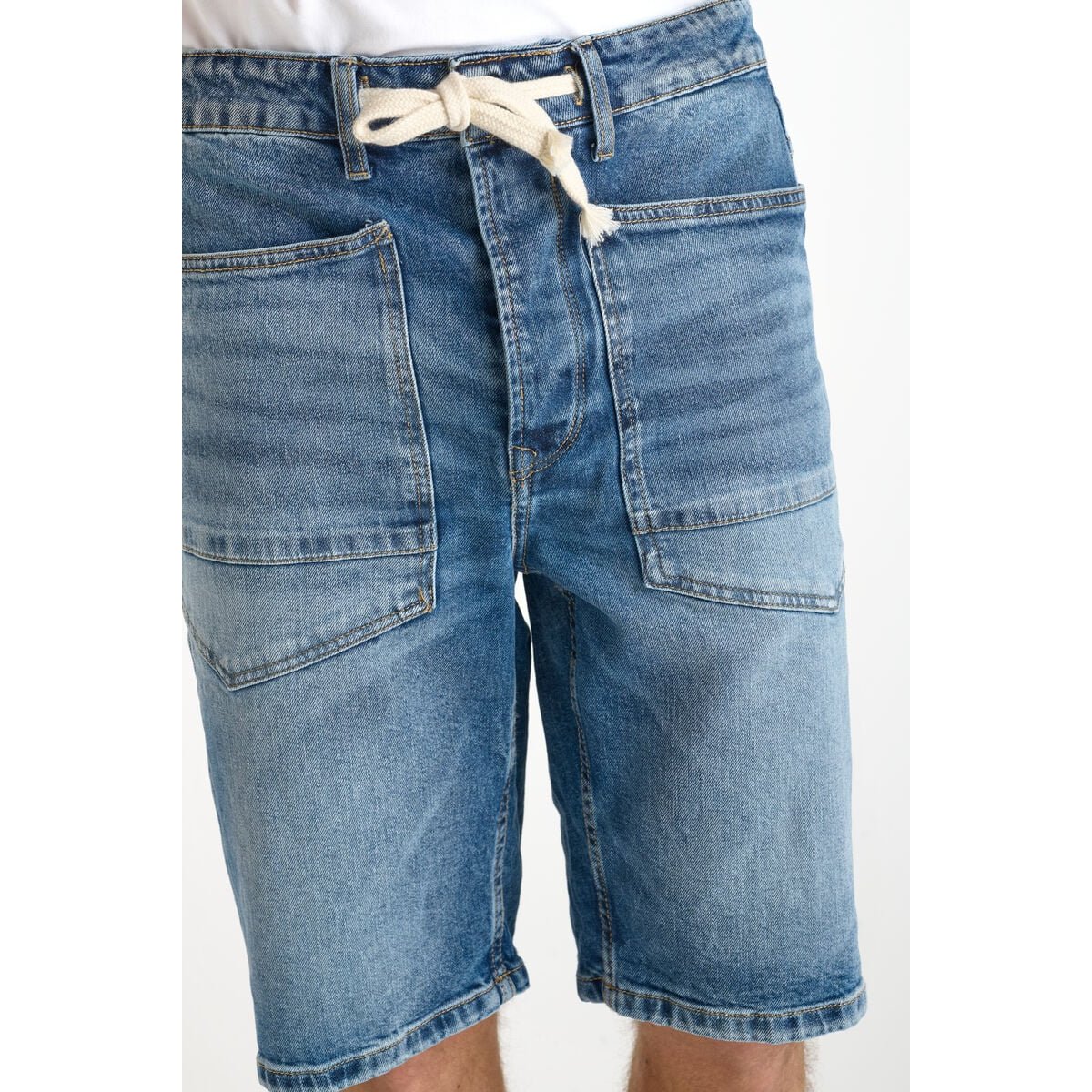 Bermuda short en jeans HOBI blue, LE TEMPS DES CERISES