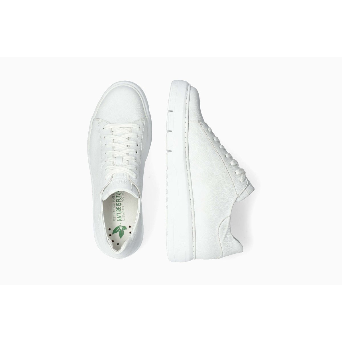 Baskets en cuir ARIA FRUIT blanc 5145, MEPHISTO