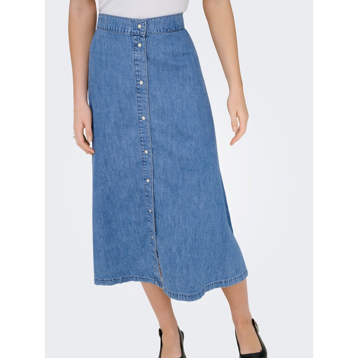 Jupe En Denim medium blue denim, ONLY
