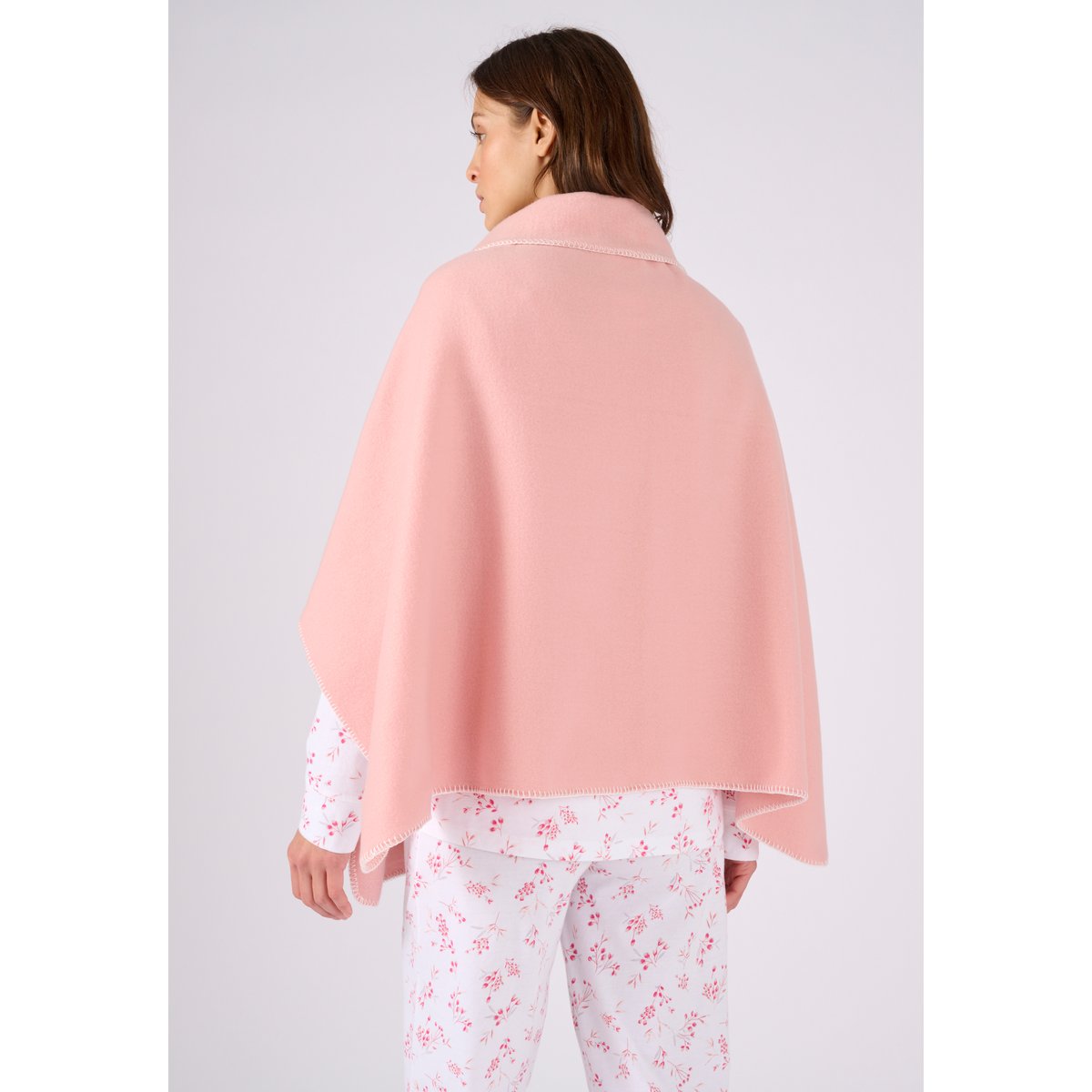 Châle Thermolactyl  maille polaire rose, DAMART