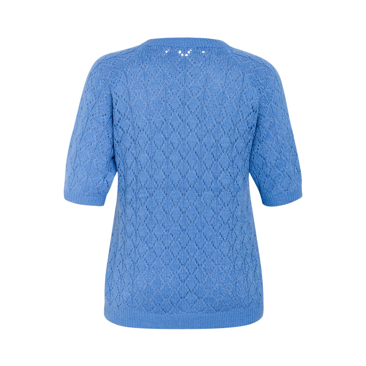 Knitted pullover bleu ebb and flow, KAFFE CURVE