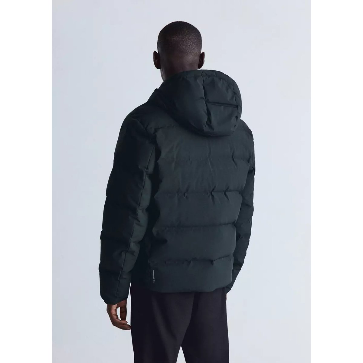 Anorak matelassé duvet waterproof bleu nuit, MANGO MAN