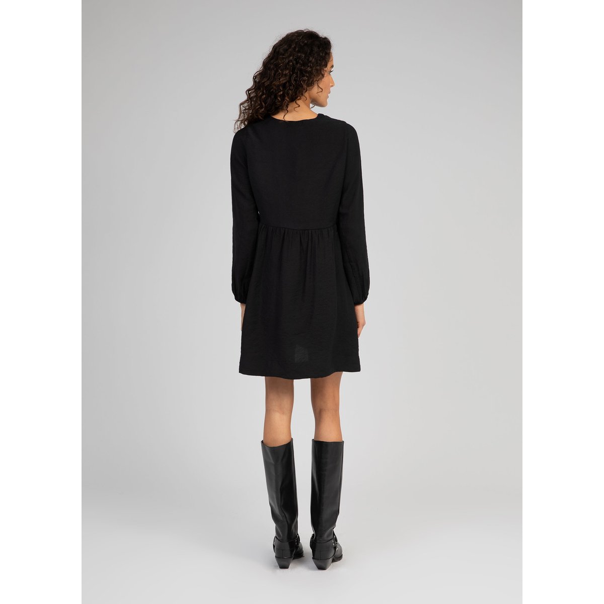 Robe Courte MANDILLA noir, AN'GE