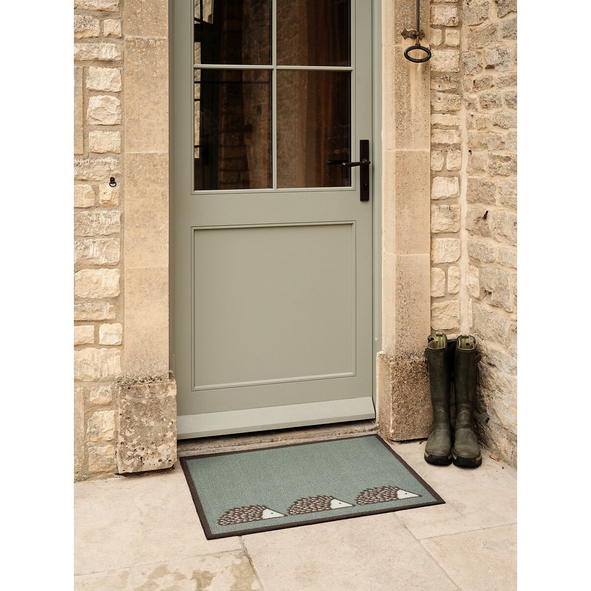 Scion Spike Outdoor Mat green, HUG RUG