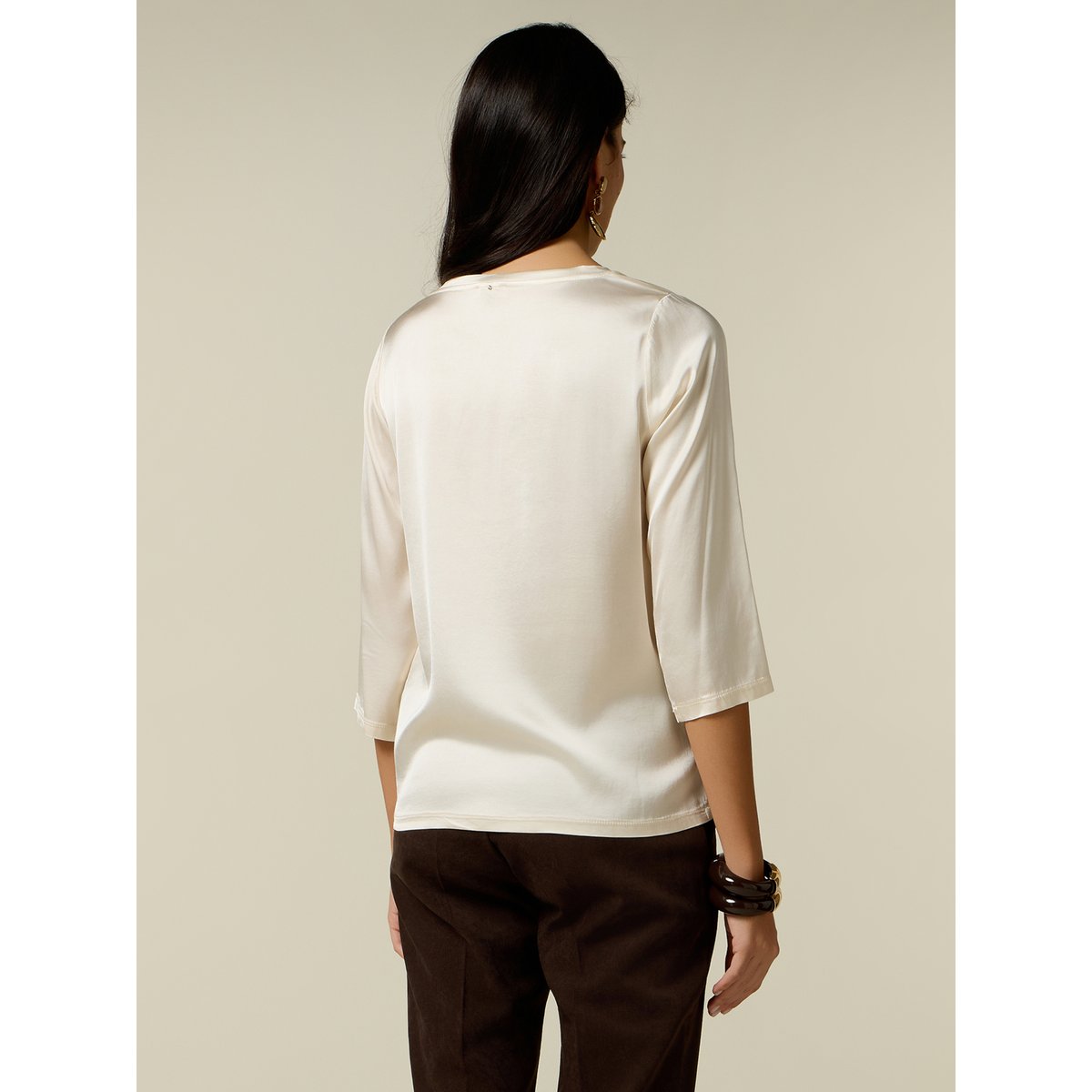 Blouse stretch blanc, OLTRE