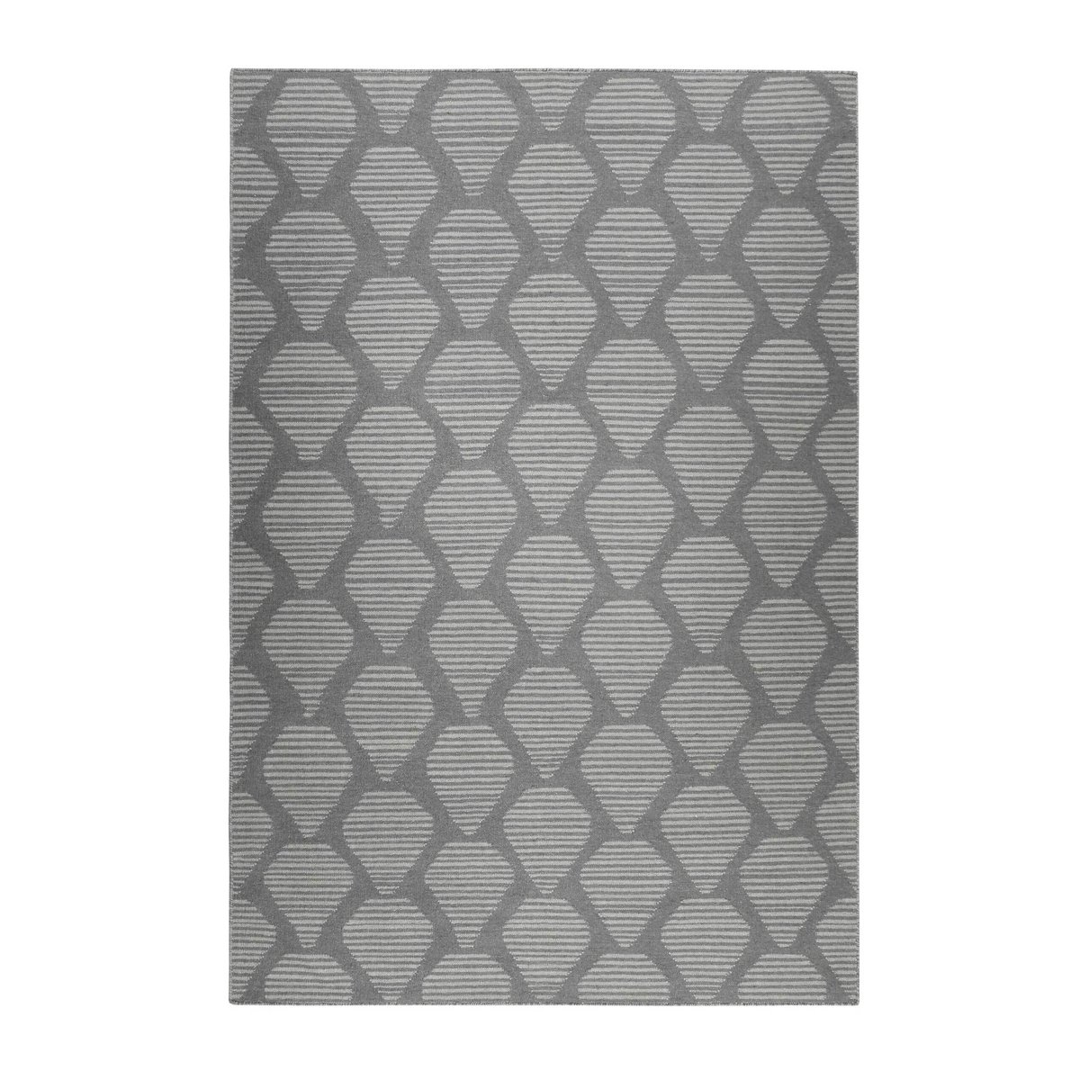 Tapis kilim en laine tisssé main ,  RAINNS KELIM gris, ESPRIT